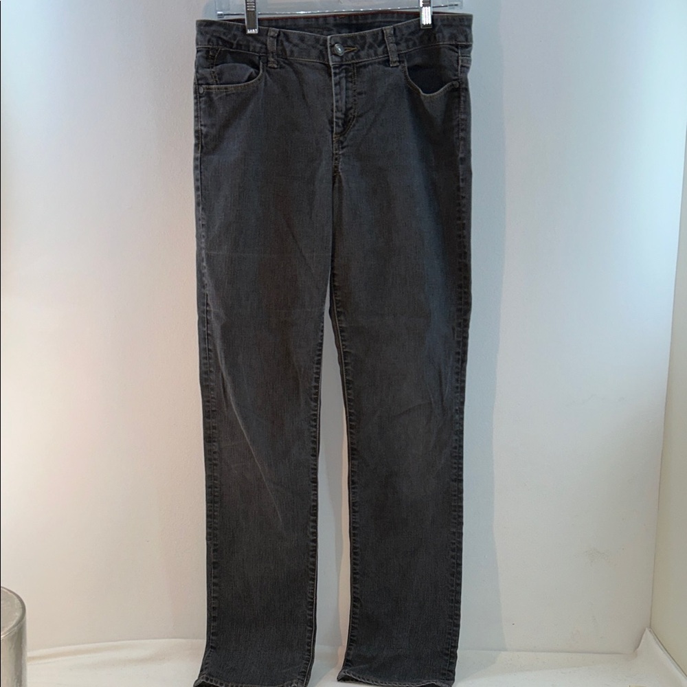 Talbots Women's Black-Washed Straight Leg Jeans